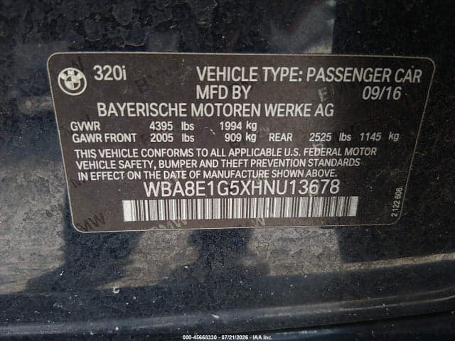 2017 BMW 320I 9