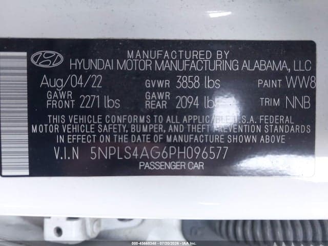 2023 HYUNDAI ELANTRA SEL 9