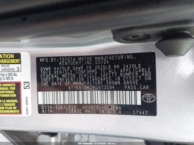 2024 TOYOTA CAMRY XSE 9