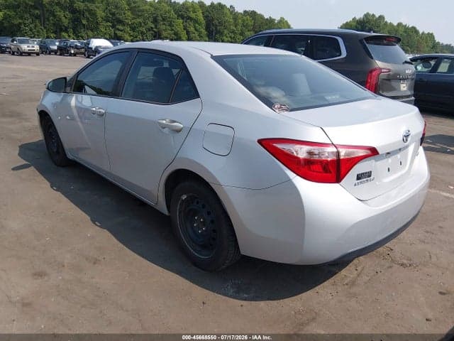 2019 TOYOTA COROLLA LE 3