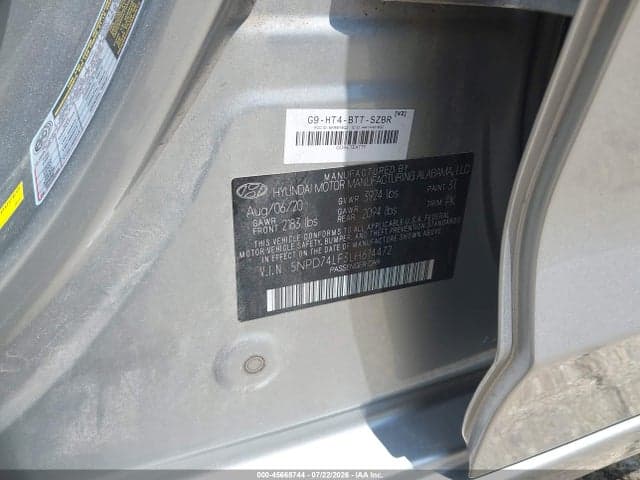 2020 HYUNDAI ELANTRA SE 9
