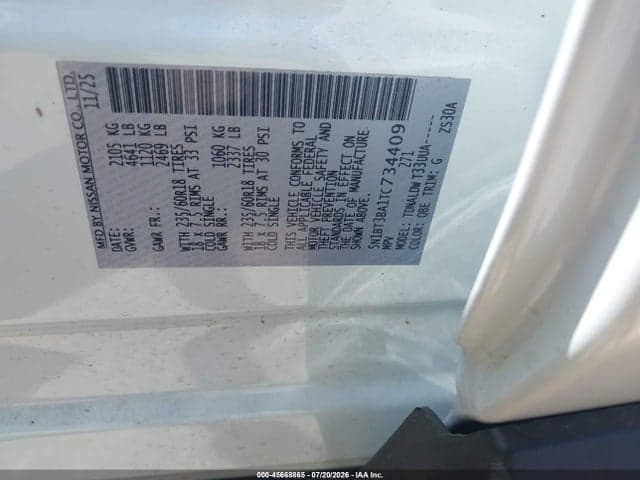 2026 NISSAN ROGUE SV 9
