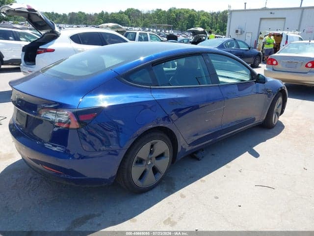 2022 TESLA MODEL 3 REAR-WHEEL DRIVE 4