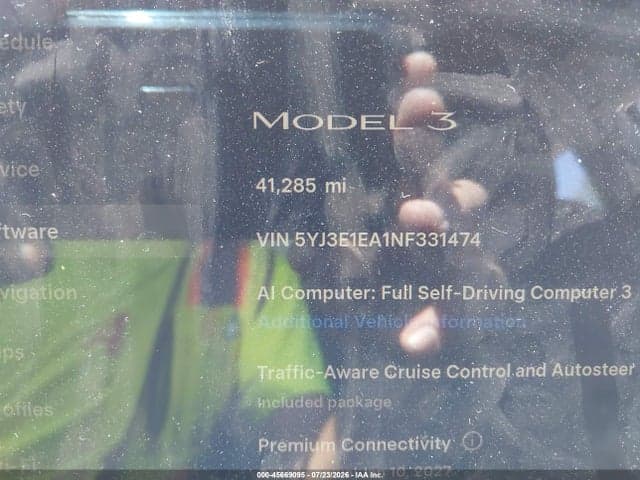 2022 TESLA MODEL 3 REAR-WHEEL DRIVE 7