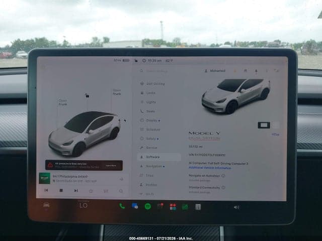 2020 TESLA MODEL Y LONG RANGE DUAL MOTOR ALL-WHEEL DRIVE/PERFORMANCE DUAL MOTOR ALL-WHEEL DRIVE 7
