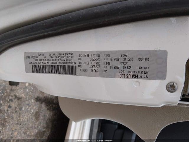 2017 DODGE GRAND CARAVAN SE 9