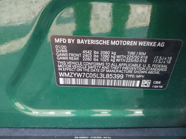 2020 MINI COUNTRYMAN COOPER S 9