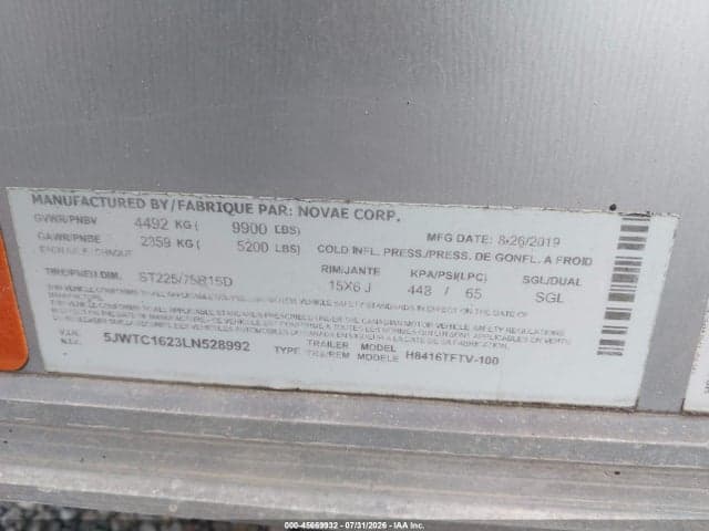 2020 SURE TRAC CARGO 9