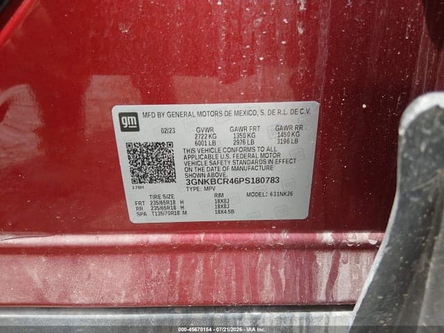 2023 CHEVROLET BLAZER FWD 2LT 9