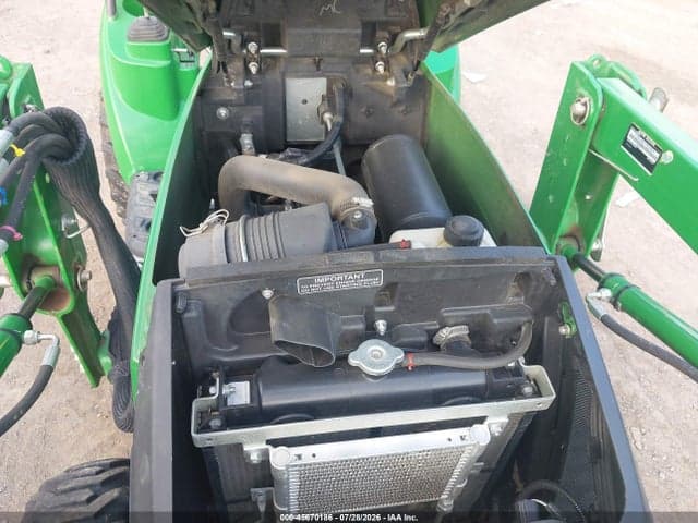 2017 JOHN DEERE SUBCOMPACT TRACTOR 10