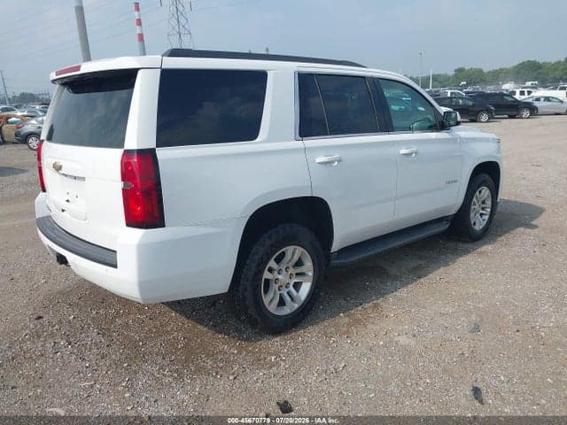 2017 CHEVROLET TAHOE LS 4