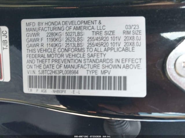 2023 ACURA RDX A-SPEC PACKAGE 9