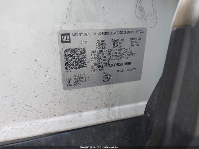 2024 CHEVROLET BLAZER EV EAWD 2LT 3