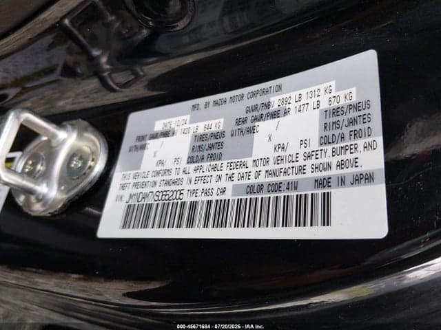 2025 MAZDA MX-5 MIATA RF GRAND TOURING 9