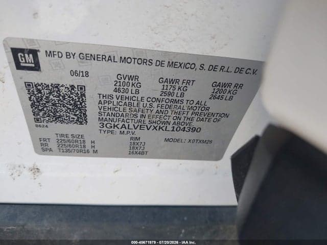 2019 GMC TERRAIN SLT 9