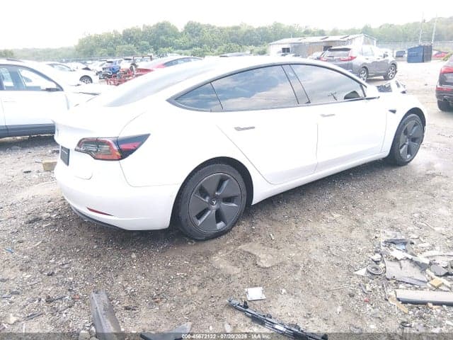 2022 TESLA MODEL 3 REAR-WHEEL DRIVE 4