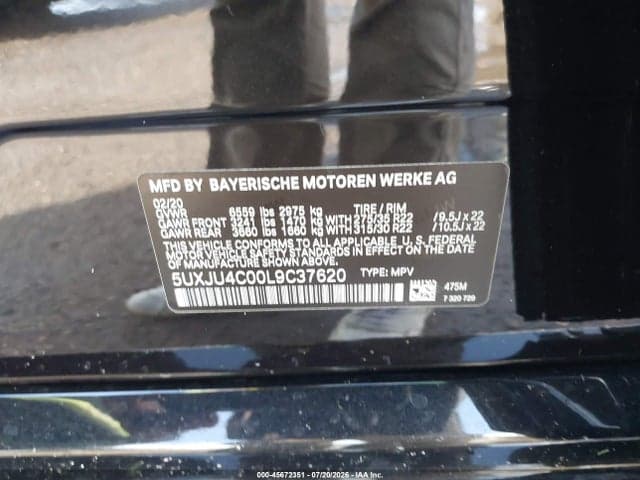 2020 BMW X5 M50I 9