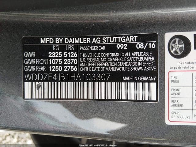 2017 MERCEDES-BENZ E 300 9