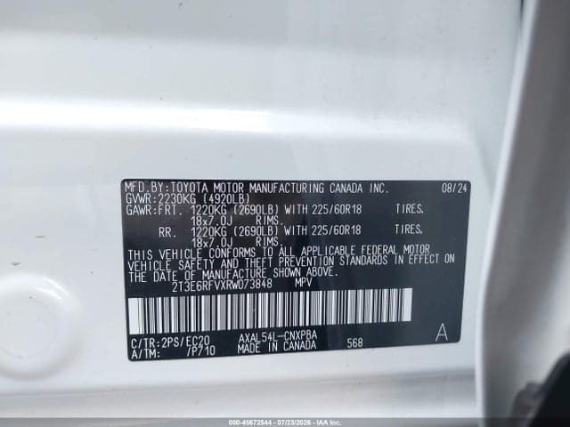2024 TOYOTA RAV4 HYBRID XSE 9