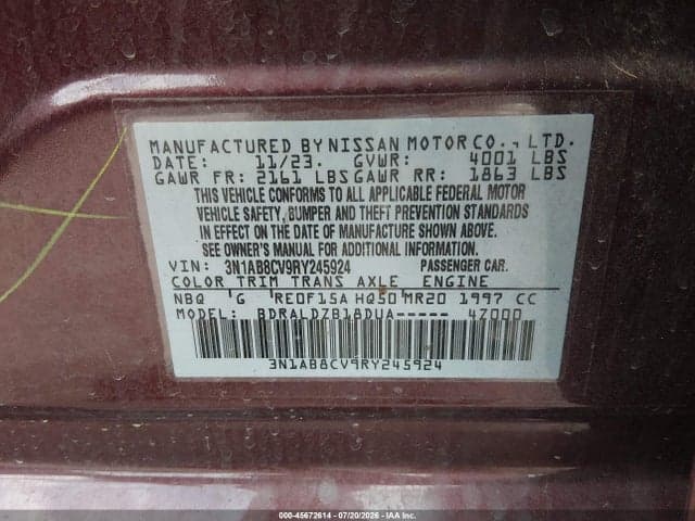 2024 NISSAN SENTRA SV XTRONIC CVT 9