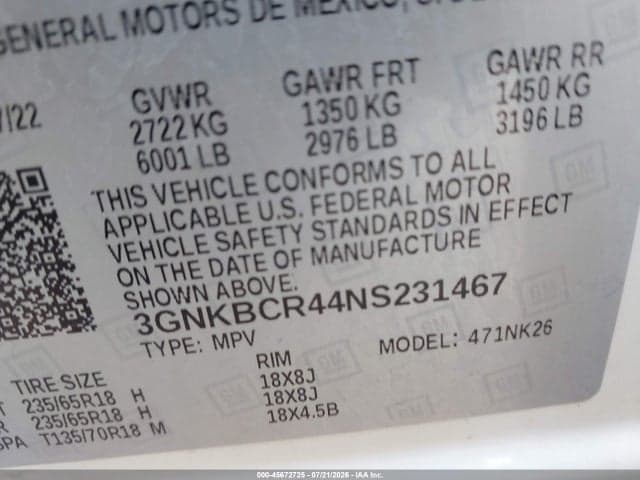 2022 CHEVROLET BLAZER FWD 2LT 9