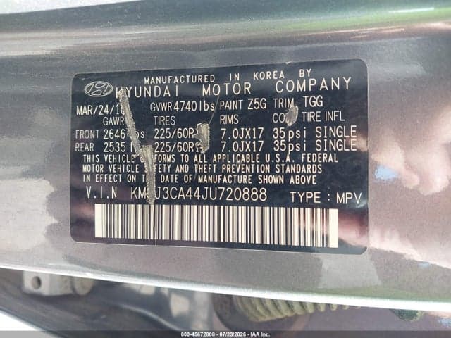 2018 HYUNDAI TUCSON SEL 9