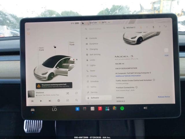 2021 TESLA MODEL 3 STANDARD RANGE PLUS REAR-WHEEL DRIVE 18
