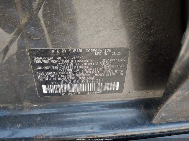 2025 SUBARU CROSSTREK PREMIUM 9
