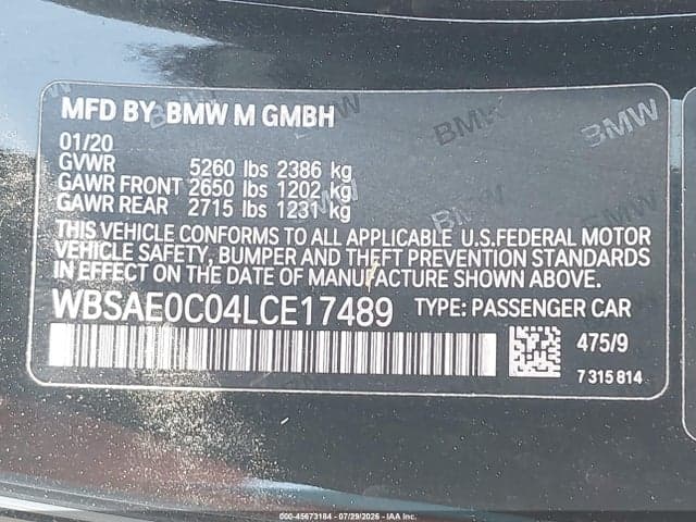 2020 BMW M8 9
