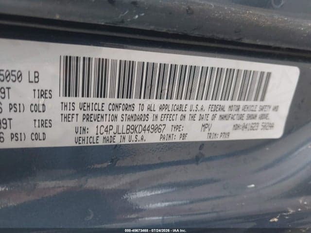 2019 JEEP CHEROKEE LATITUDE PLUS FWD 9