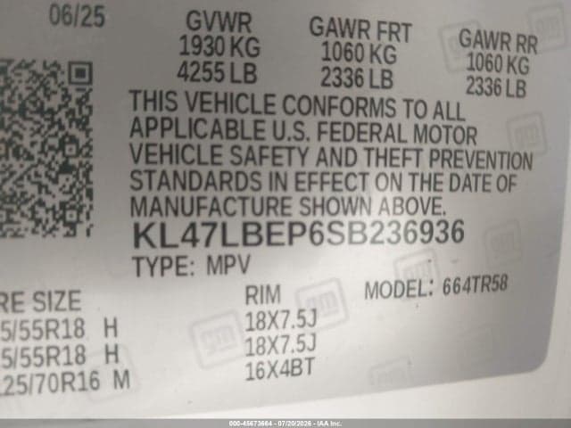 2025 BUICK ENVISTA SPORT TOURING FWD 9