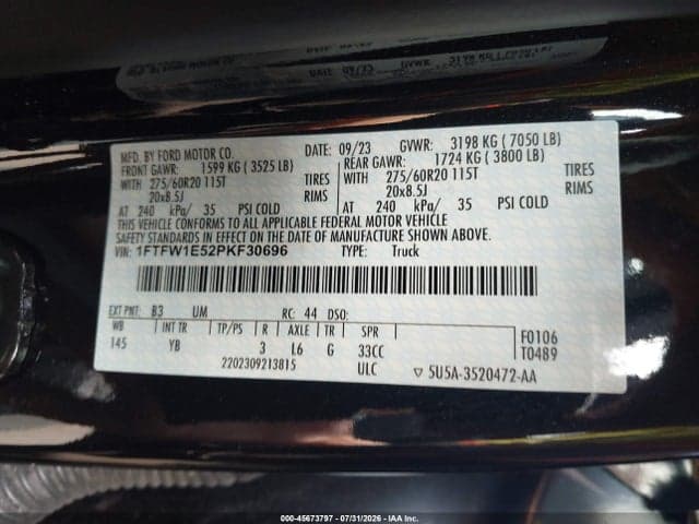 2023 FORD F-150 XLT 9