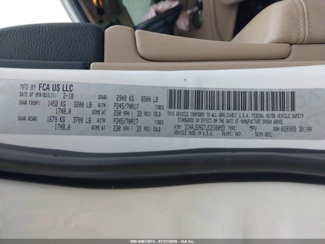 2018 JEEP GRAND CHEROKEE LAREDO E 4X2 9