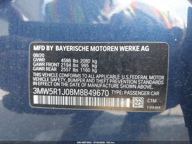 2021 BMW 330I 9