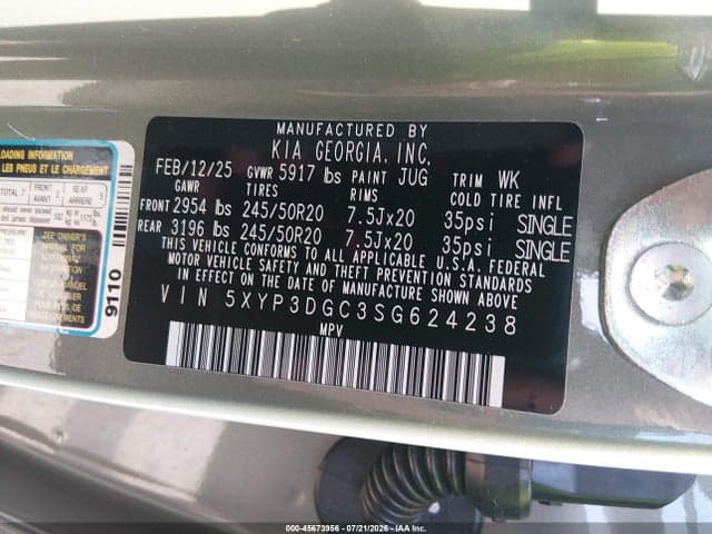 2025 KIA TELLURIDE EX X-LINE 9