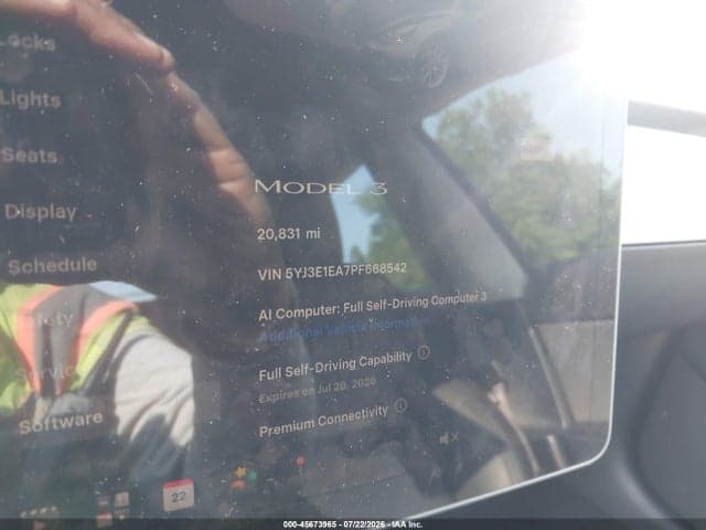 2023 TESLA MODEL 3 REAR-WHEEL DRIVE 7