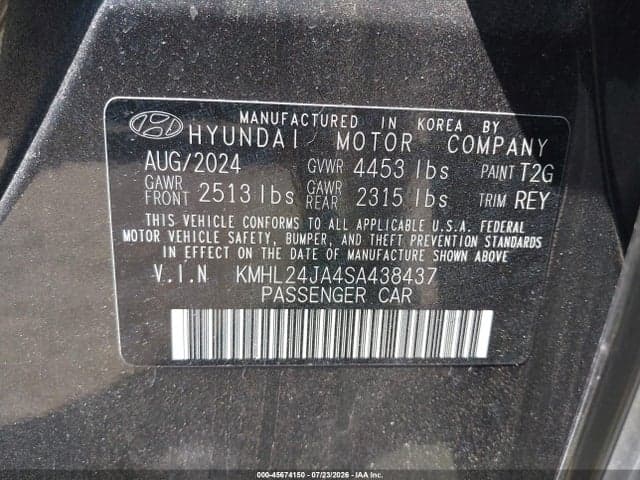 2025 HYUNDAI SONATA SE 9