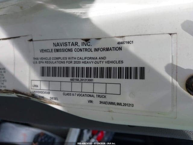 2021 INTERNATIONAL MV 8