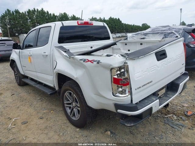 2021 CHEVROLET COLORADO 4WD SHORT BOX WT 3