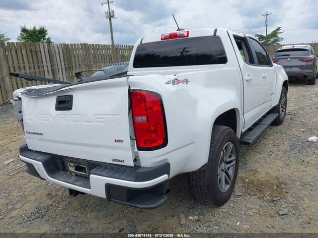 2021 CHEVROLET COLORADO 4WD SHORT BOX WT 4