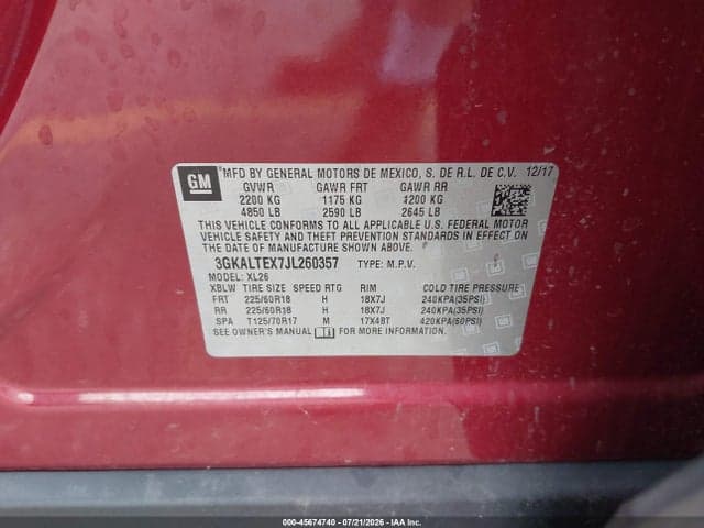 2018 GMC TERRAIN SLE 9