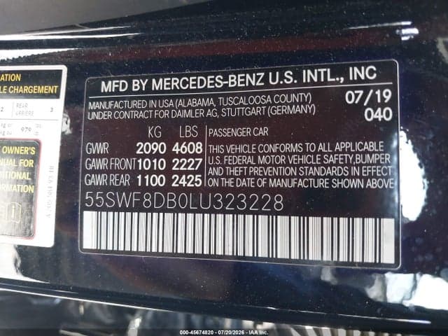 2020 MERCEDES-BENZ C 300 9