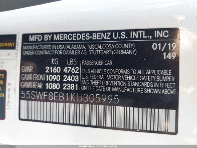 2019 MERCEDES-BENZ C 300 4MATIC 9