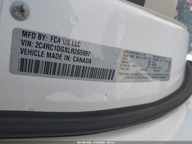 2020 CHRYSLER VOYAGER LXI 9