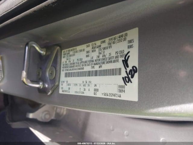 2017 FORD ESCAPE TITANIUM 9