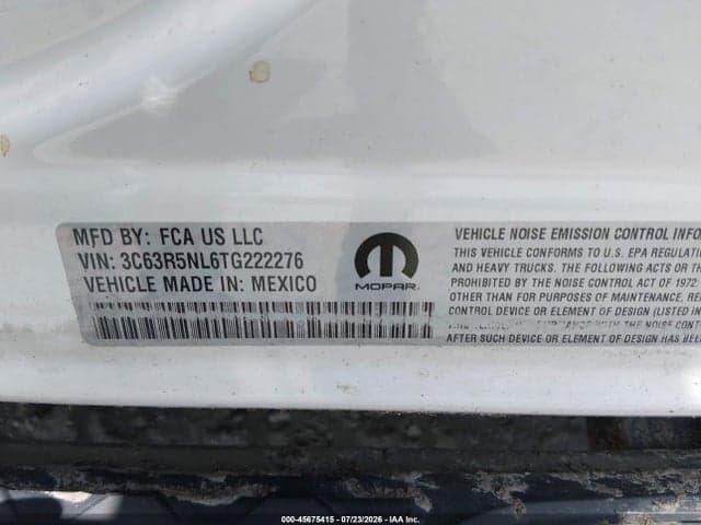2026 RAM 2500 LARAMIE 4X4 6'4 BOX 8