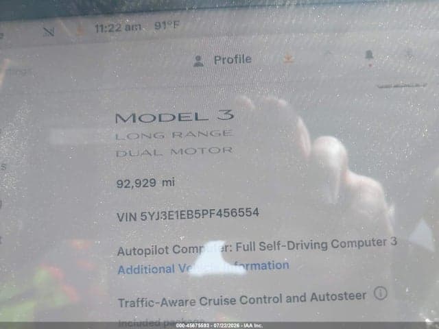 2023 TESLA MODEL 3 LONG RANGE DUAL MOTOR ALL-WHEEL DRIVE 7