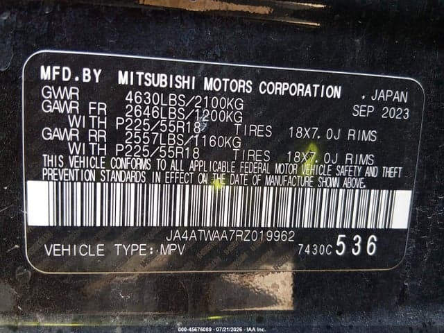 2024 MITSUBISHI ECLIPSE CROSS SE S-AWC 9