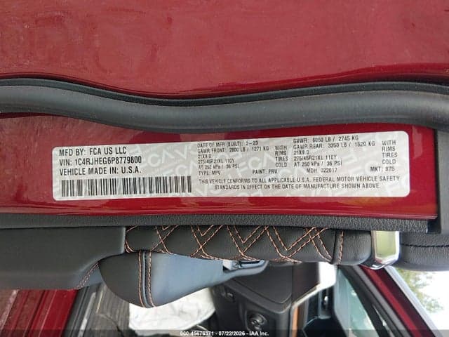 2023 JEEP GRAND CHEROKEE SUMMIT RESERVE 4X4 9