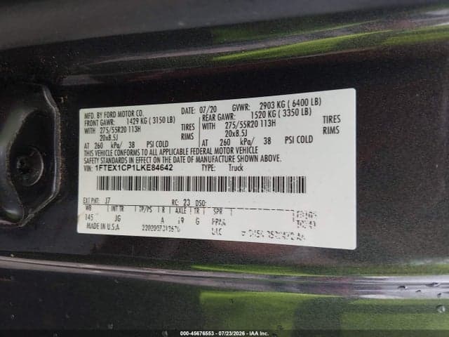 2020 FORD F-150 XL 9